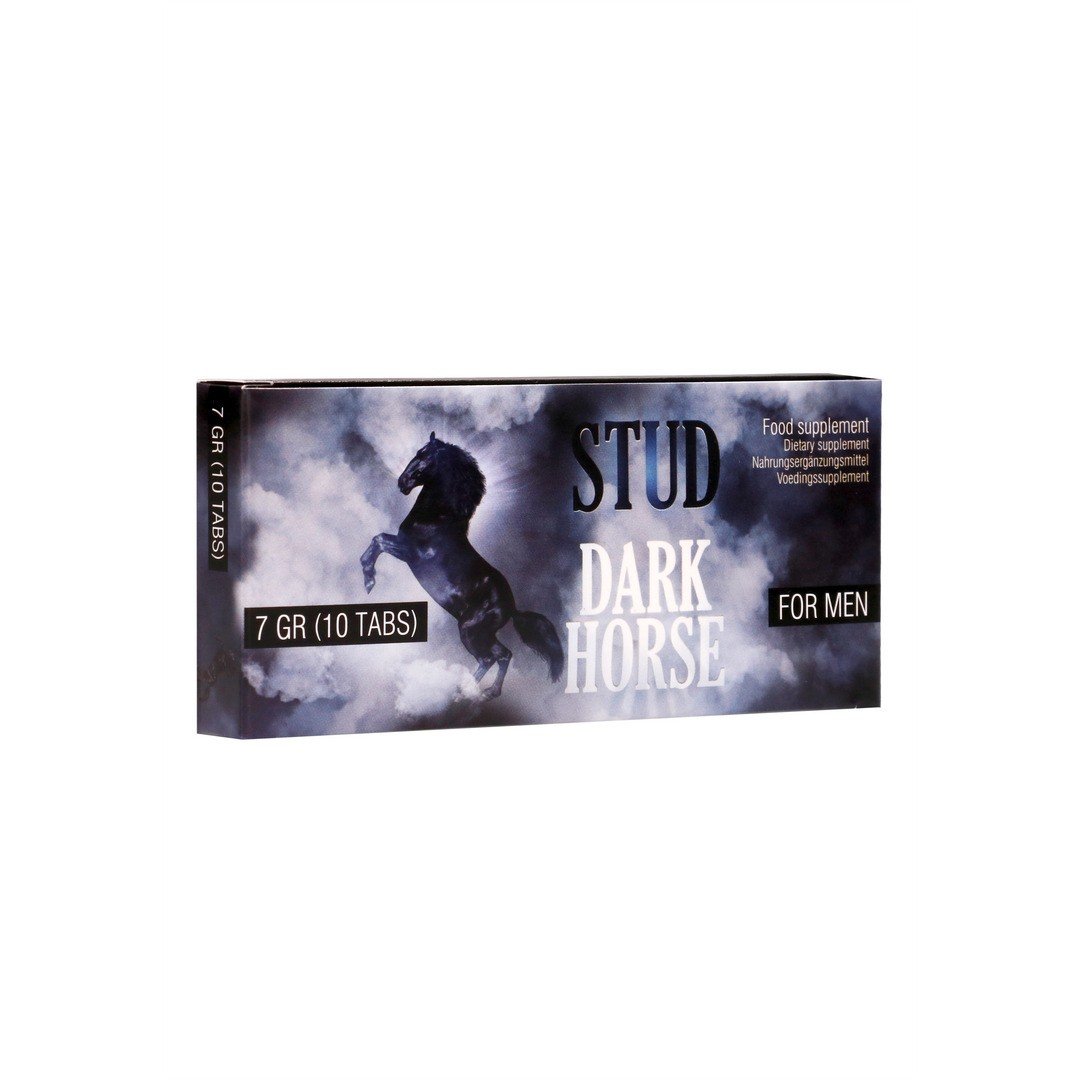 "COMPRIMIDOS ESTIMULANTES STUD DARK HORSE - 10 COMPRIMIDOS PHARMQUEST"