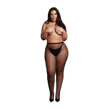 "COLLANTS DE REDE PRETOS TAMANHO QUEEN LE DÉSIR"