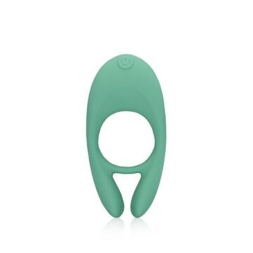 "ANEL PARA O PÉNIS ULTRA SOFT SILICONE POINTED BLUE GRASS LOVELINE"