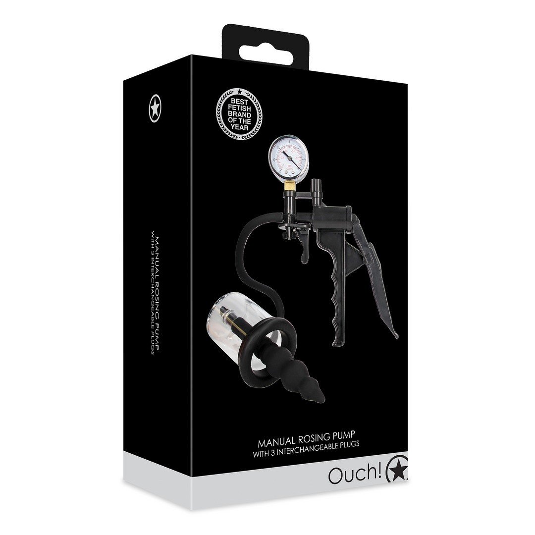 "BOMBA DE ROSCA MANUAL ROSING PRETA OUCH!" - Image 2