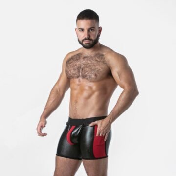 "BÓXER OPEN ACCESS LOCKER GEAR VERMELHO"