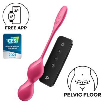 "BOLAS LOVE BIRDS 2 - KEGEL EXERCISES AND G-SPOT STIMULATION - ROSA SATISFYER"