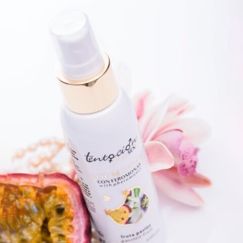 "AMBIENTADOR COM FEROMONAS AROMA MARACUJÁ 100ML TENTACIÓN PLAY SEX"