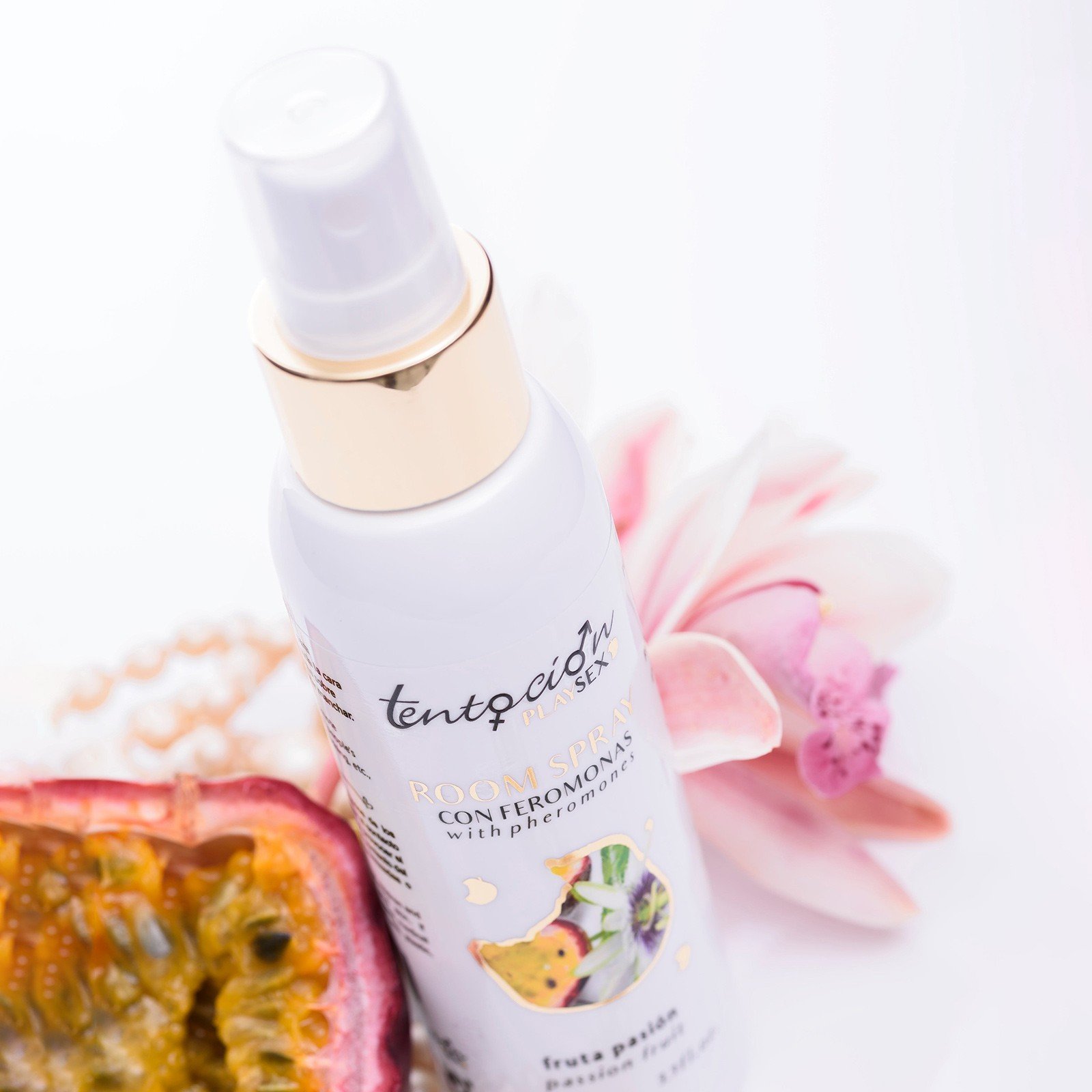 "AMBIENTADOR COM FEROMONAS AROMA MARACUJÁ 100ML TENTACIÓN PLAY SEX"