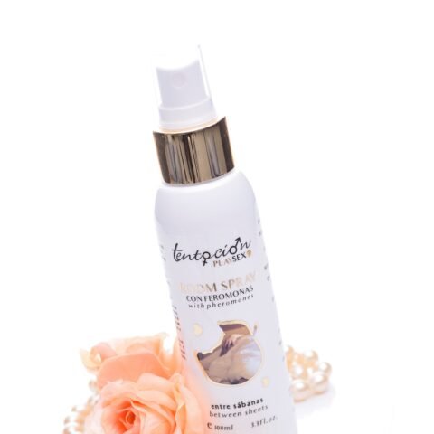 "AMBIENTADOR COM FEROMONAS AROMA ENTRE LENÇÓIS 100ML TENTACIÓN PLAY SEX"
