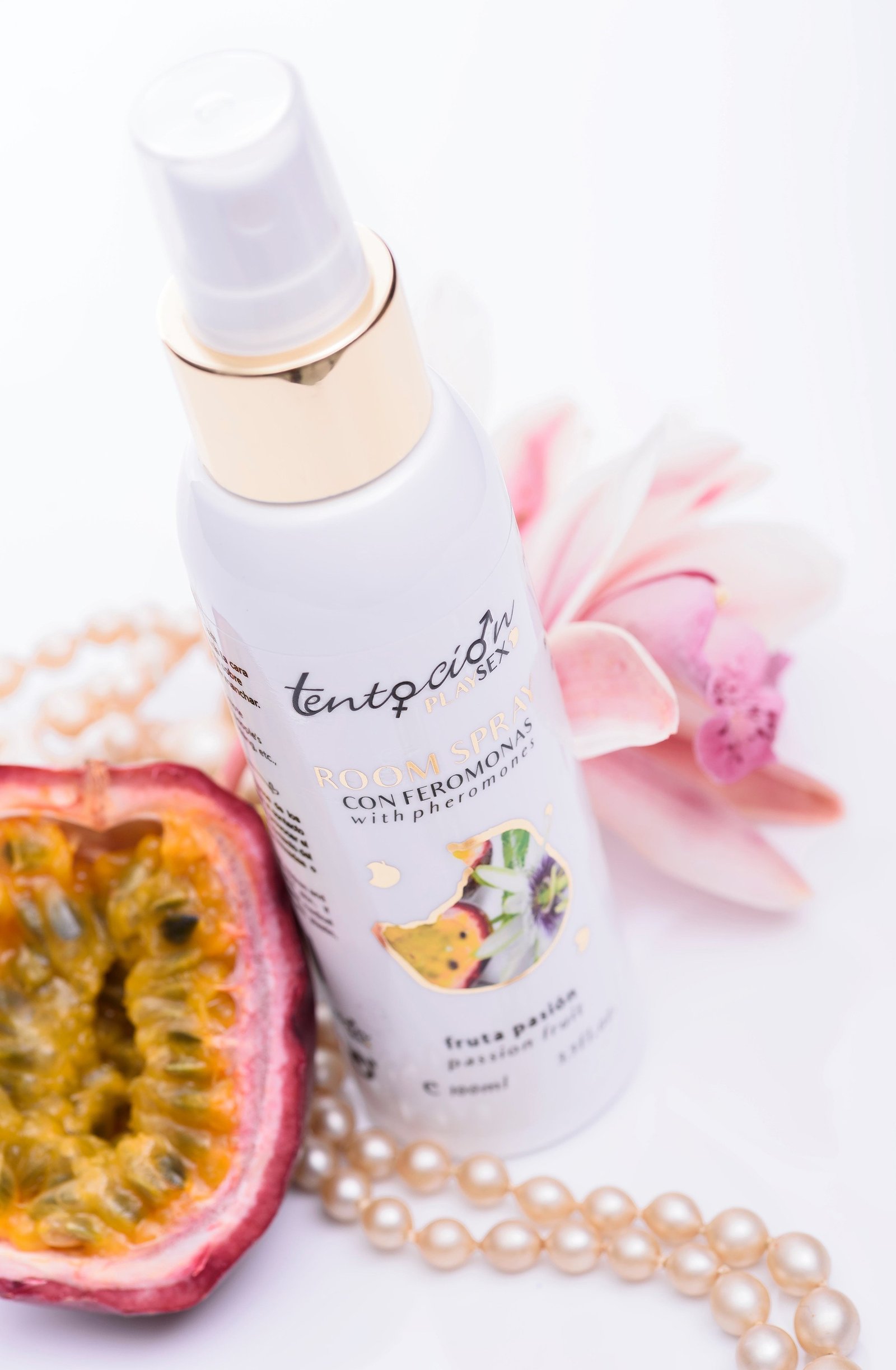 "AMBIENTADOR COM FEROMONAS AROMA MARACUJÁ 100ML TENTACIÓN PLAY SEX" - Image 2