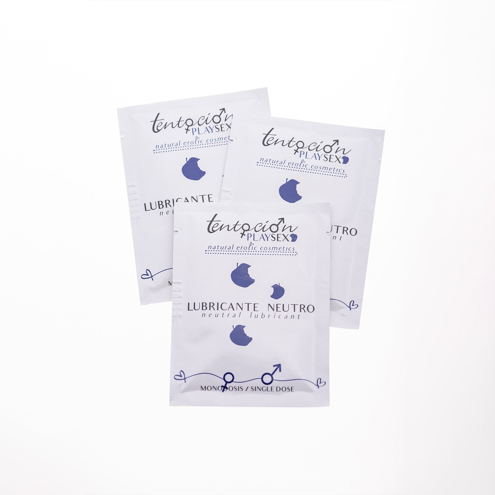"20 MONODOSES DE LUBRIFICANTE NEUTRO 5ML TENTACIÓN PLAY SEX"
