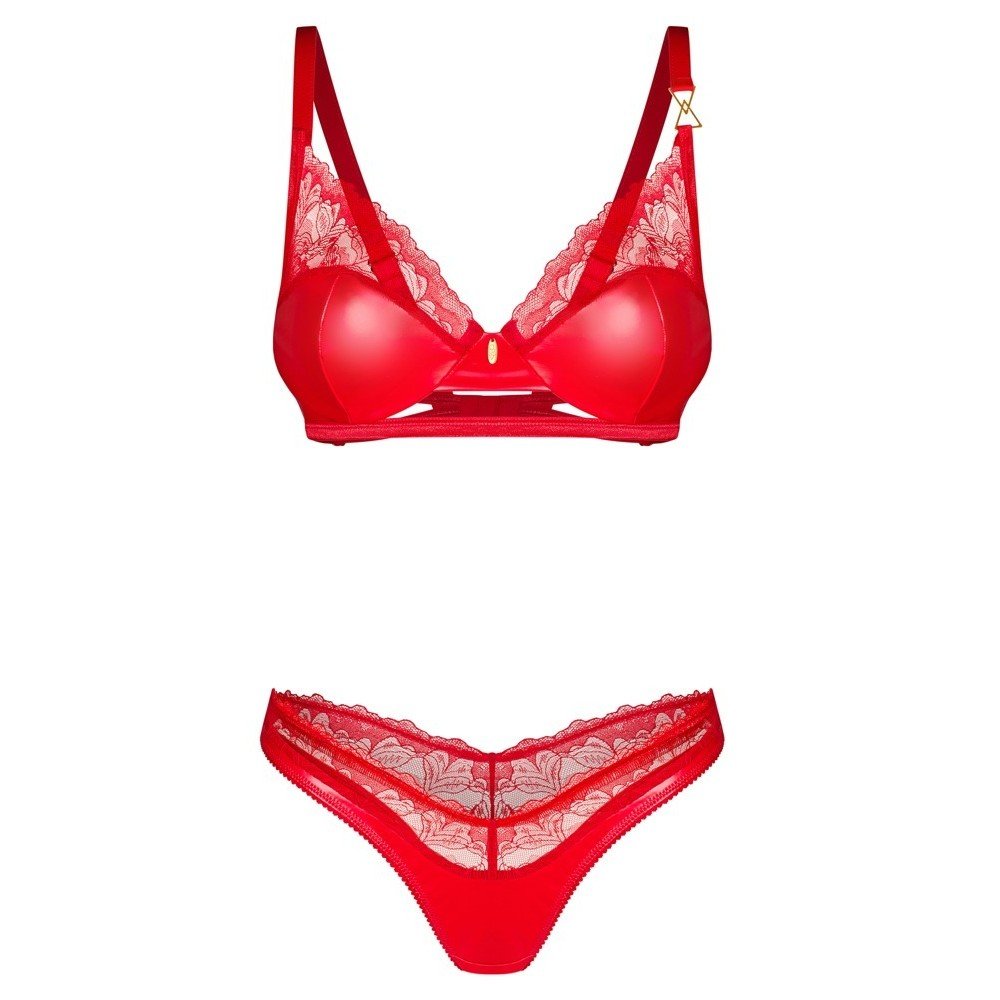 "CONJUNTO DE 2 PEÇAS ALIOSA VERMELHO OBSESSIVE" - Image 4