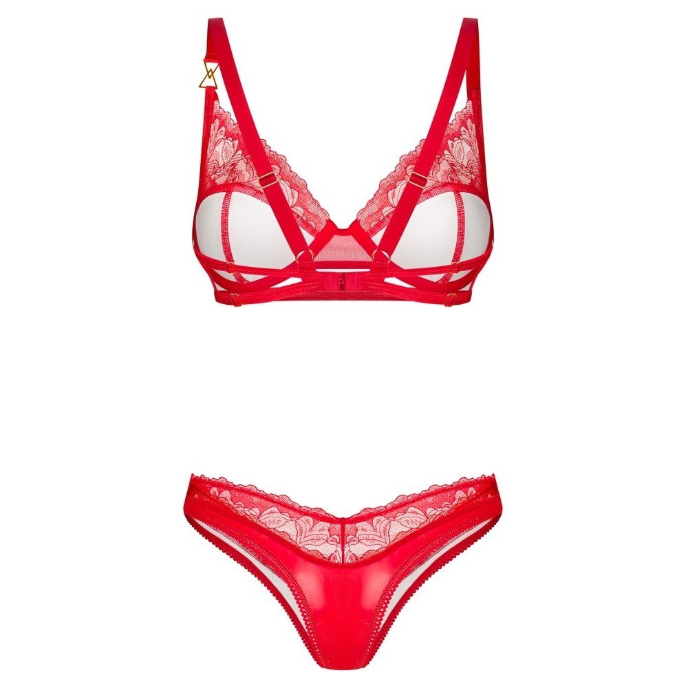 "CONJUNTO DE 2 PEÇAS ALIOSA VERMELHO OBSESSIVE" - Image 5