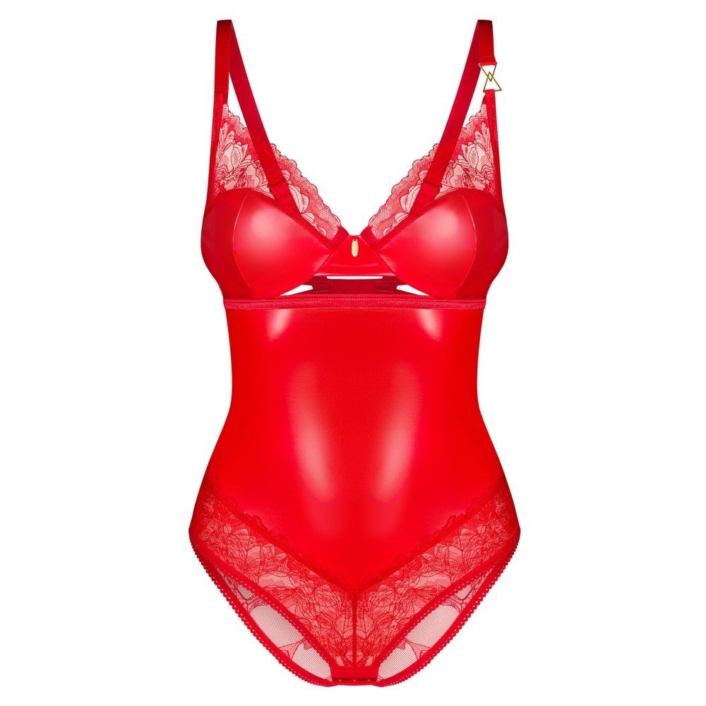 "BODY ALIOSA VERMELHO OBSESSIVE" - Image 5