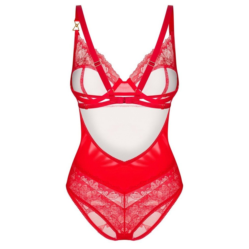 "BODY ALIOSA VERMELHO OBSESSIVE" - Image 6