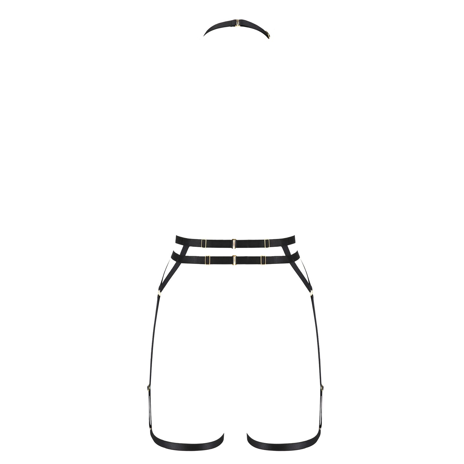 "ARNÊS CORPORAL DENIRA PRETO DEVIL COLLECTION PASSION" - Image 4