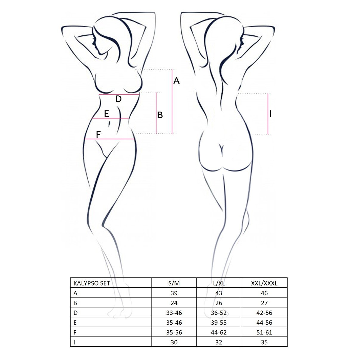 "CONJUNTO DE 2 PEÇAS KALYPSO BRANCO PASSION" - Image 2