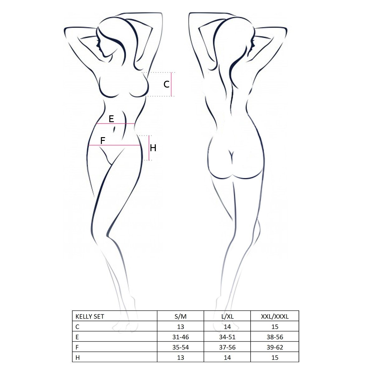 "CONJUNTO DE 3 PEÇAS KELLY PRETO PASSION" - Image 2