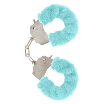 "ALGEMAS COM PELÚCIA FURRY FUN AZUL CLARO TOYJOY"