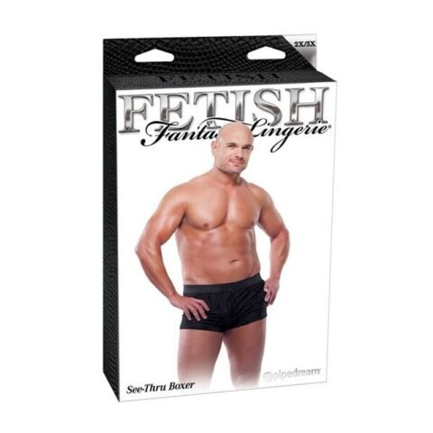 "BOXERS SEE THRU PRETO FETISH FANTASY SERIES"