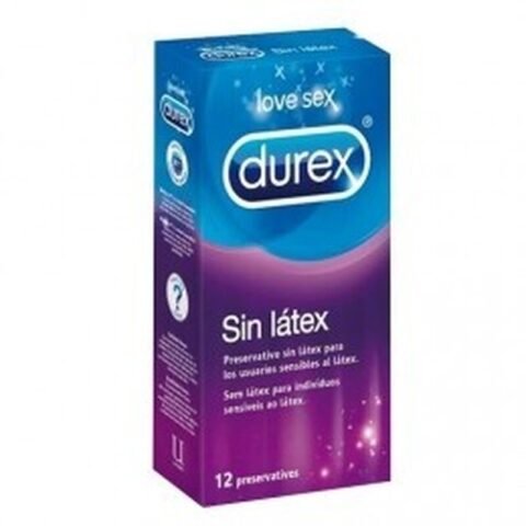 "CAIXA COM 12 PRESERVATIVOS SEM LÁTEX DUREX"