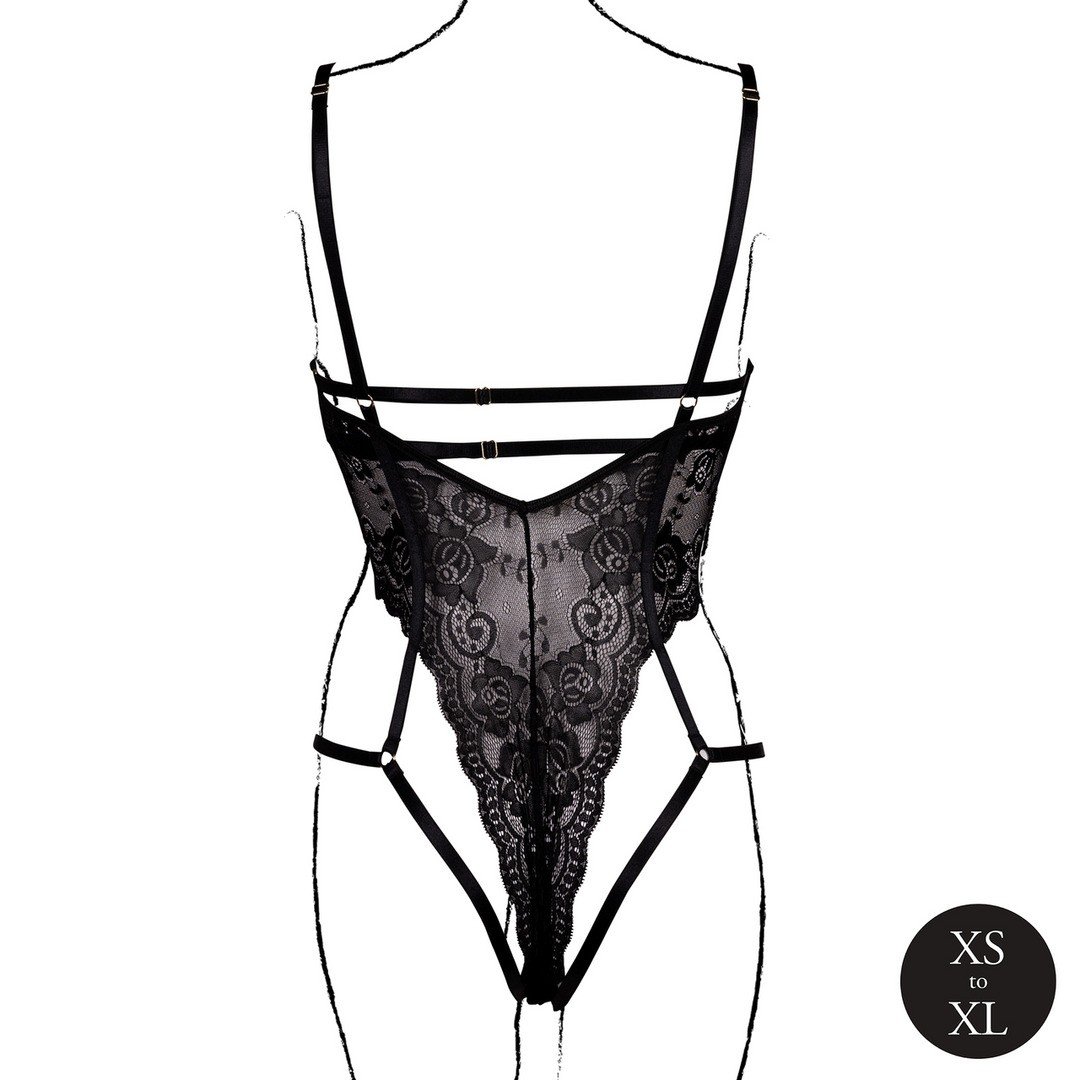"BODY LACE UNDERWIRED PRETO LE DÉSIR" - Image 6