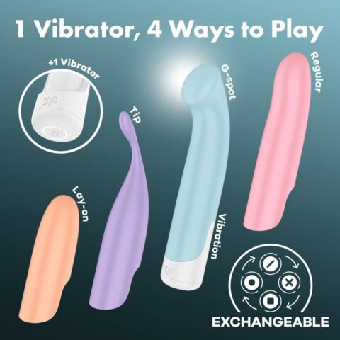 "CONJUNTO DE VIBRADORES PLAYFUL FOUR SATISFYER"