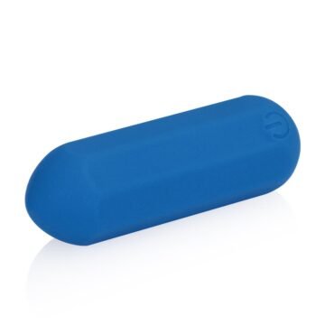 "BALA VIBRATÓRIA HEXAGONAL JETSET AZUL LOVELINE"