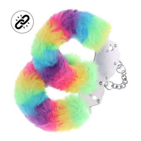 "ALGEMAS COM PELÚCIA HEAVY-DUTY FLUFFY MULTICOLOR 1 OUCH!"