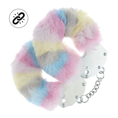 "ALGEMAS COM PELÚCIA HEAVY-DUTY FLUFFY MULTICOLOR 2 OUCH!"