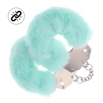 "ALGEMAS COM PELÚCIA HEAVY-DUTY FLUFFY POWDER GREEN OUCH!"