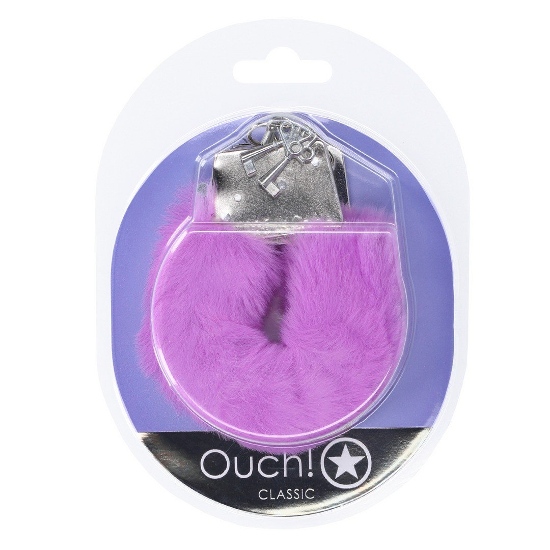 "ALGEMAS COM PELUCHE CLASSIC FLUFFY ROXO OUCH!" - Image 2