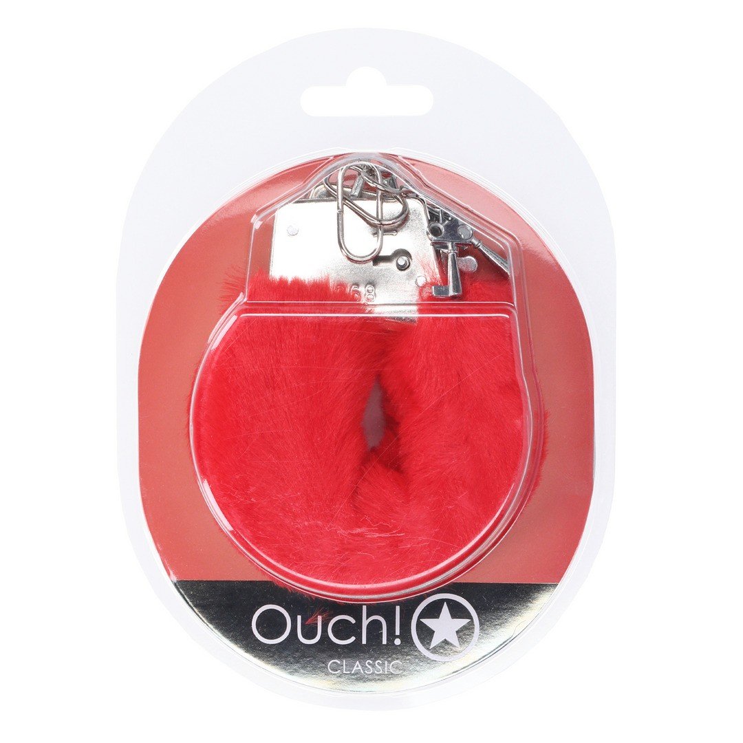 "ALGEMAS COM PELUCHE CLASSIC FLUFFY VERMELHO OUCH!" - Image 2