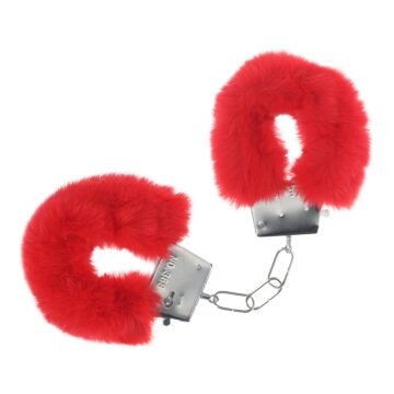 "ALGEMAS COM PELUCHE CLASSIC FLUFFY VERMELHO OUCH!"