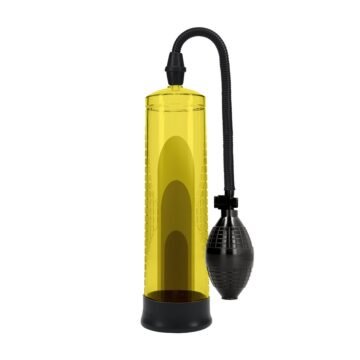 "BOMBA PARA O PÉNIS BASIC PUMP 1 AMARELO PUMPED"