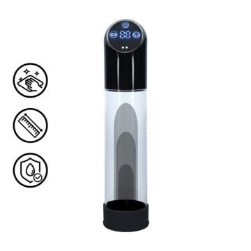 "BOMBA AUTOMÁTICA PARA PÉNIS PRETA PUMPED "