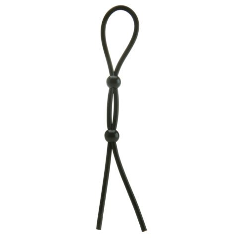 "ANEL AJUSTÁVEL PARA O PÉNIS E TESTÍCULOS DOUBLE BOOSTER PRETO"