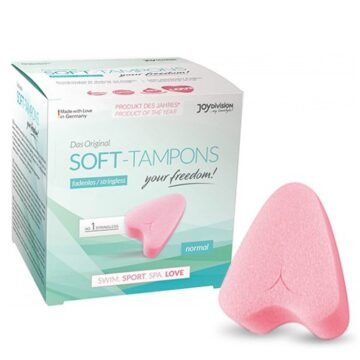 "CAIXA COM 3 TAMPÕES SOFT-TAMPONS NORMAL"