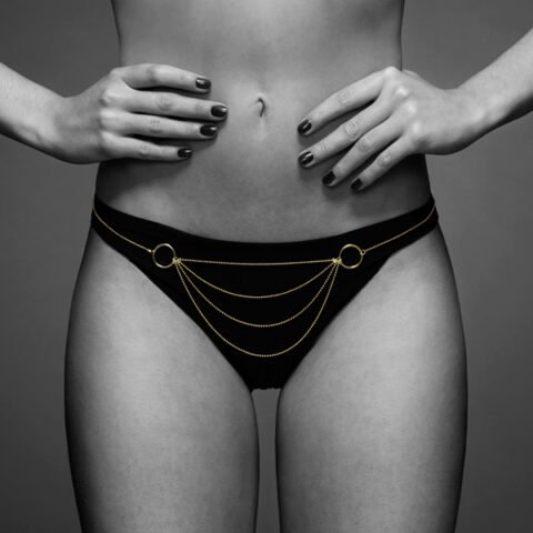 "COLAR CORPORAL CULOTTE THE MAGNIFIQUE COLLECTION BIJOUX INDISCRETS DOURADO"