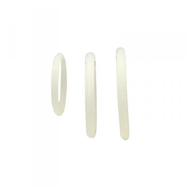"CONJUNTO DE 3 ANÉIS PARA O PÉNIS SILICONE COCK RINGS TIMELESS TRANSPARENTE" - Image 2