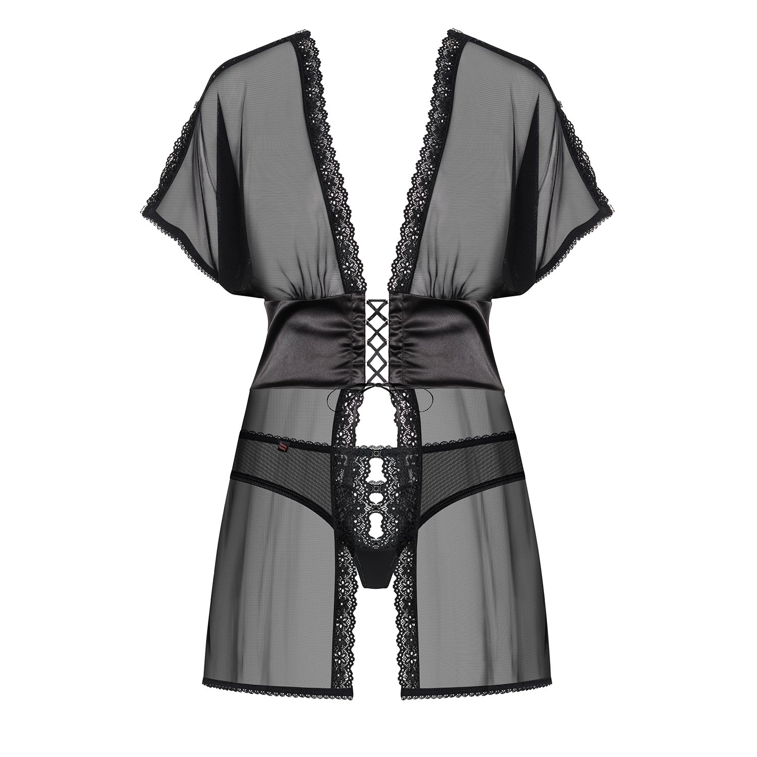 "CAMISA DE NOITE E TANGA 868-BAB OBSESSIVE" - Image 3