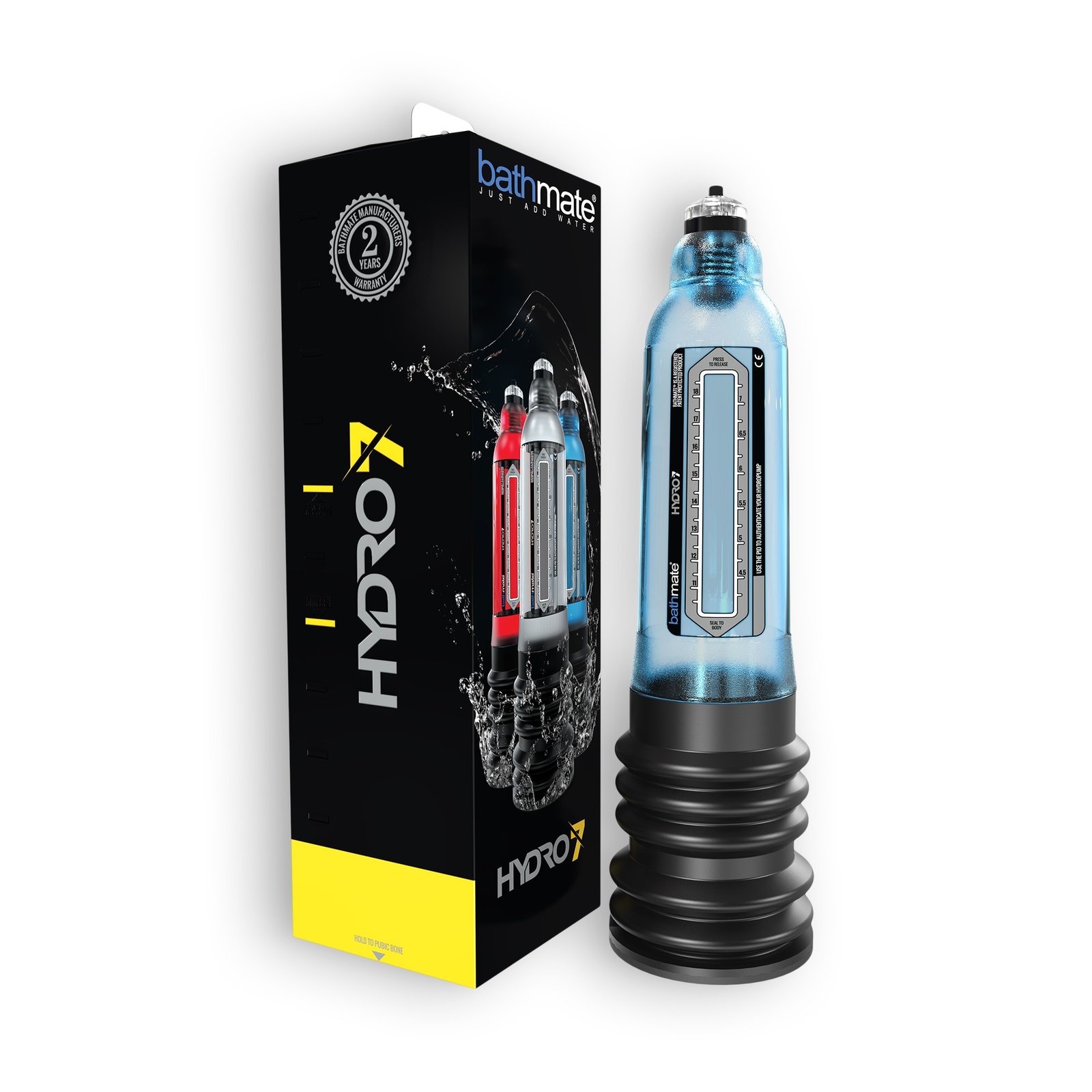 "BOMBA PARA O PÉNIS BATHMATE HYDRO 7 HYDRO PUMP AZUL" - Image 4