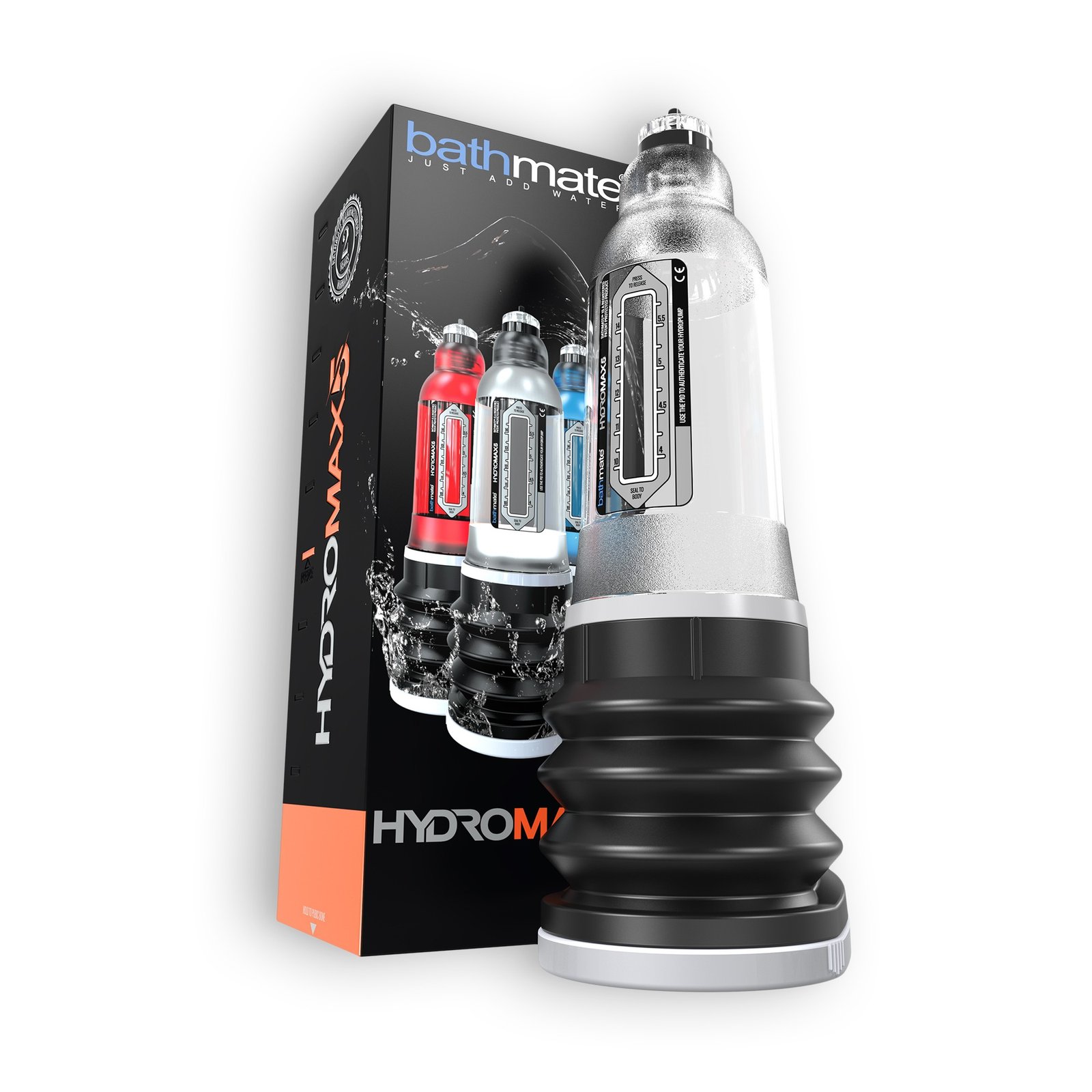 "BOMBA PARA O PÉNIS BATHMATE HYDROMAX 5 TRANSPARENTE" - Image 3