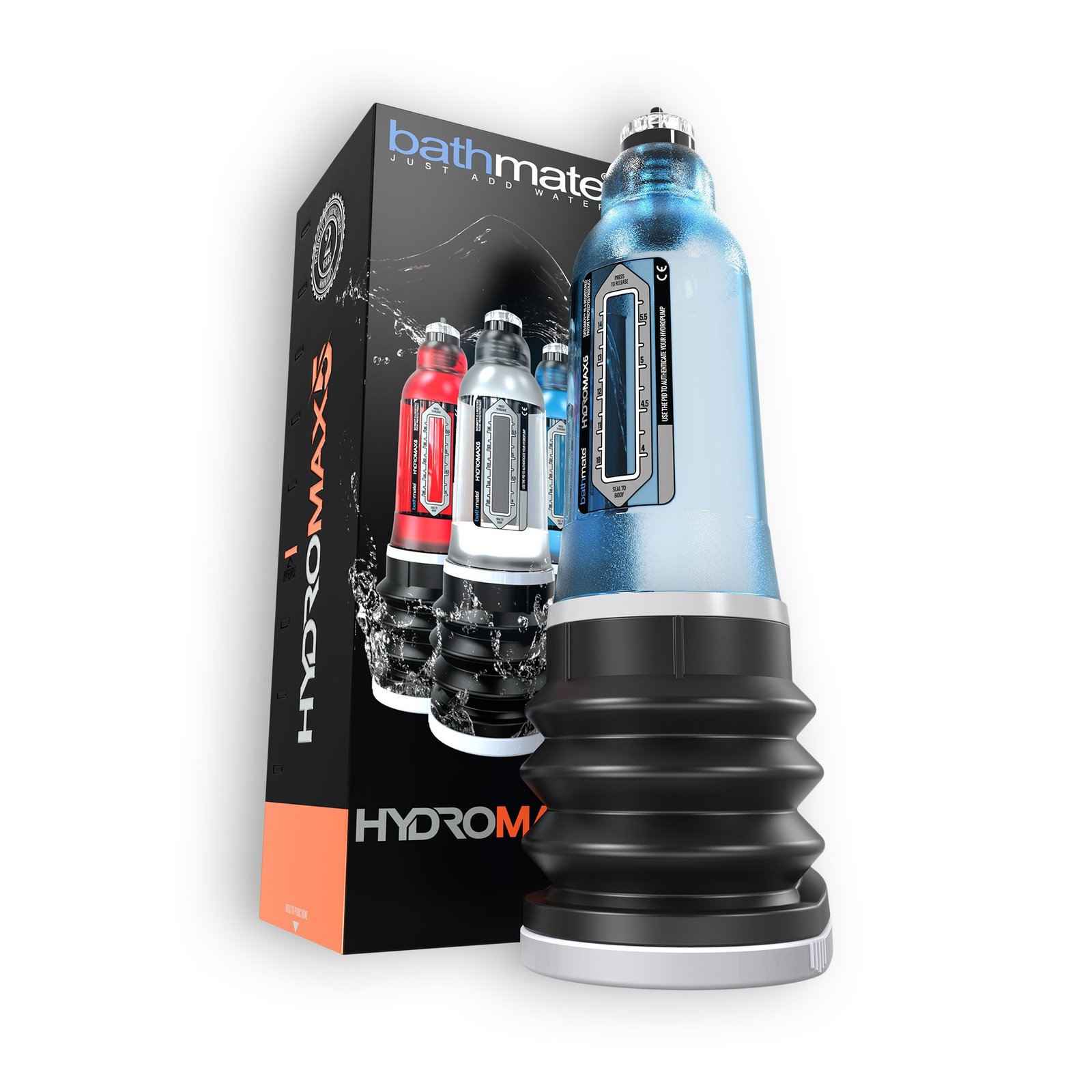 "BOMBA PARA O PÉNIS BATHMATE HYDROMAX 5 AZUL" - Image 3