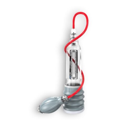 "BOMBA COM ACESSÓRIOS BATHMATE HYDROXTREME 7 TRANSPARENTE"