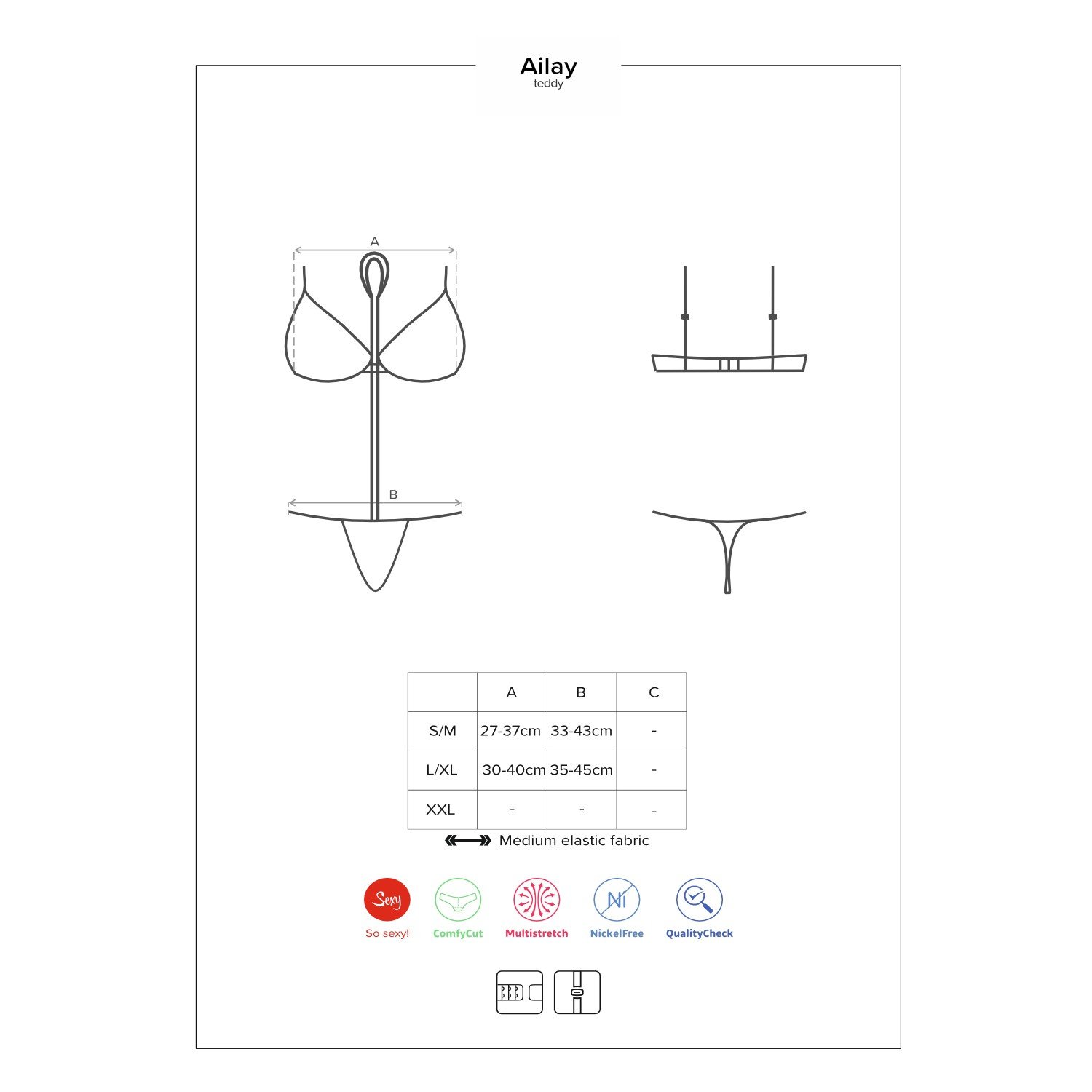 "BODY AILAY OBSESSIVE PRETO" - Image 5