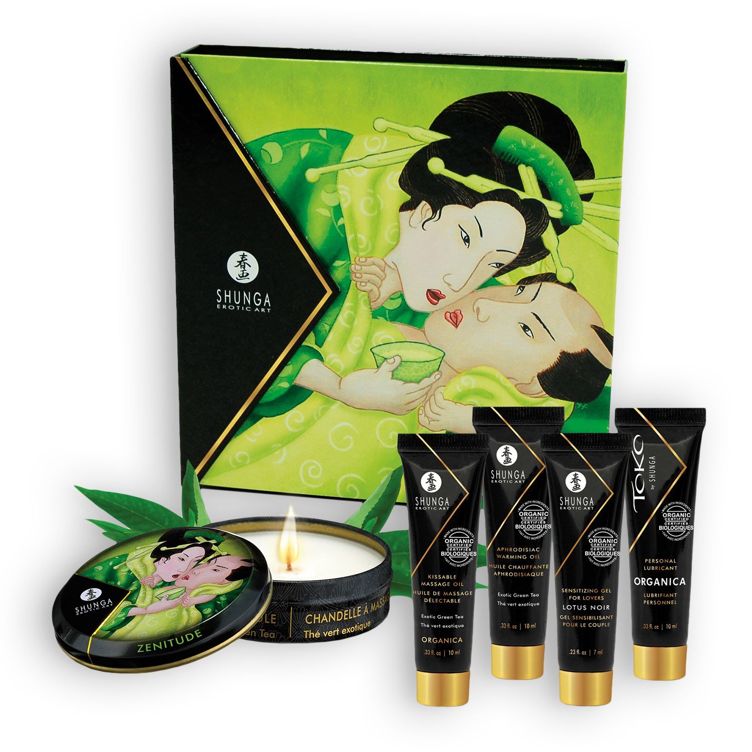 "CONJUNTO SHUNGA SEGREDOS DE GEISHA ORGANICA"