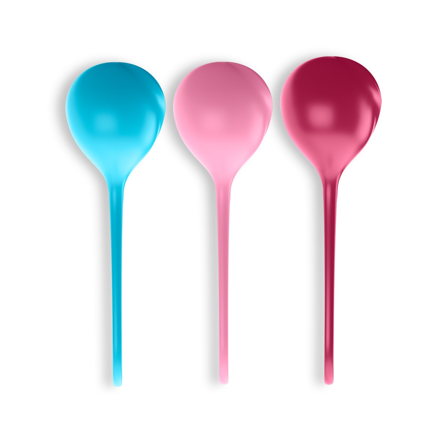 "CONJUNTO DE 3 BOLAS BEN-WA STRENGTHENING BALLS SATISFYER COLORIDAS" - Image 3