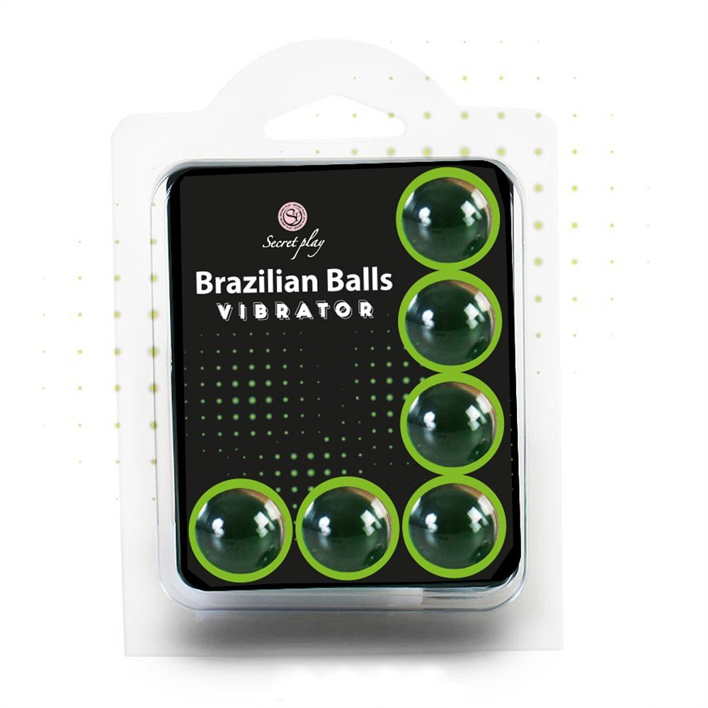 "BOLAS LUBRIFICANTES BRAZILIAN BALLS SHOCK EFEITO VIBRADOR 6 X 4GR" - Image 3