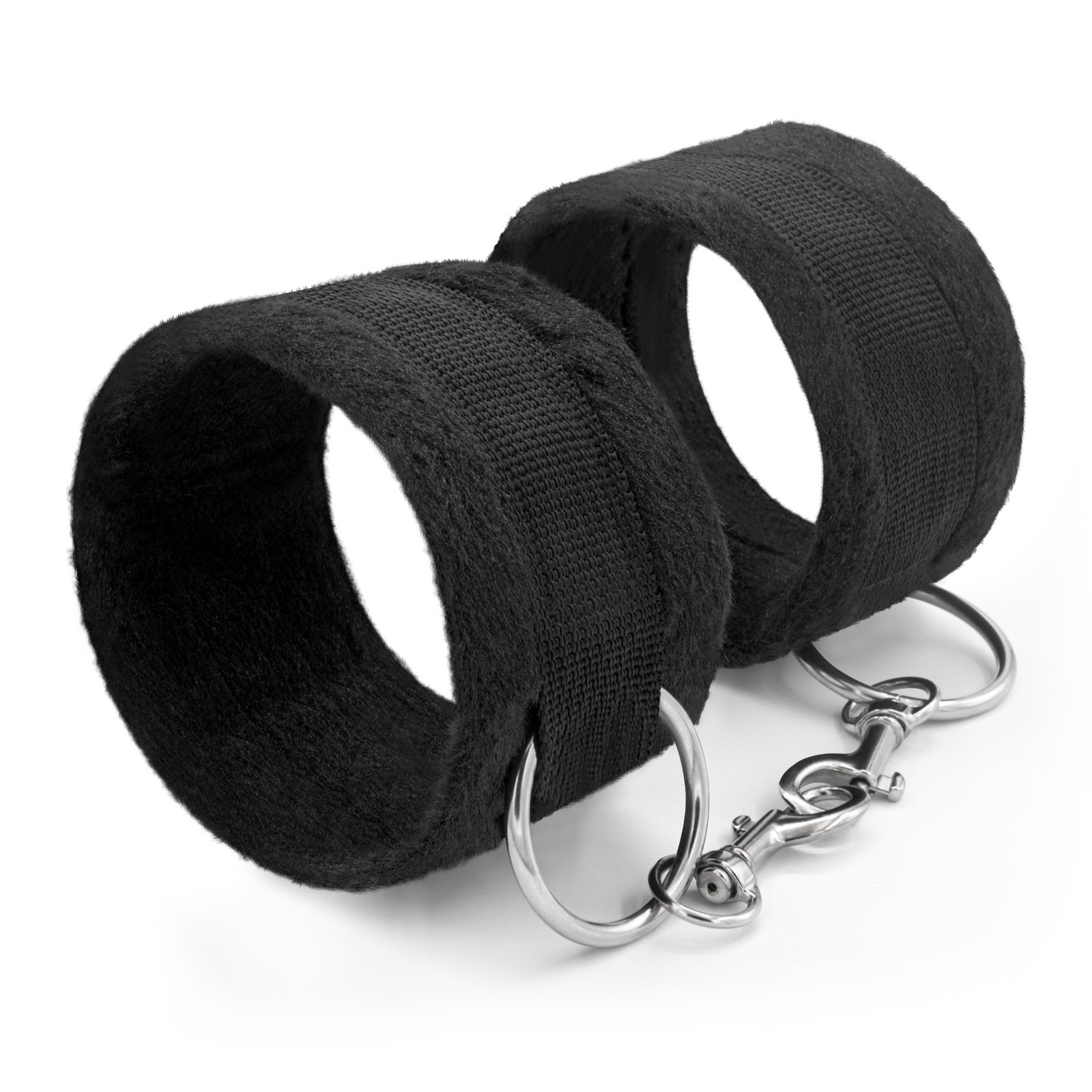 "ALGEMAS DE VELCRO TOUGH LOVE COM CORRENTE DE 40CM EXTRA CRUSHIOUS PRETAS" - Image 3