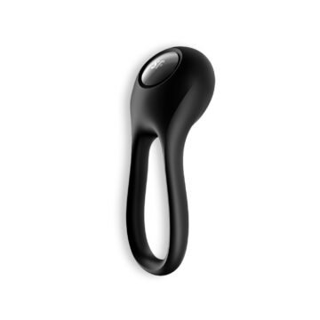 "ANEL VIBRATÓRIO MAJESTIC DUO SATISFYER PRETO"