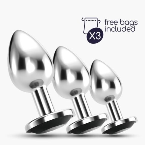 "ANAL TRAIN TRIO BIJOU PRETO CRUSHIOUS COM BOLSAS INDIVIDUAIS GRÁTIS"