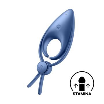 "ANEL VIBRATÓRIO SNIPER SATISFYER AZUL"