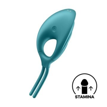 "ANEL VIBRATÓRIO SWORDSMAN SATISFYER VERDE"